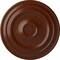 Ekena Millwork Giana Ceiling Medallion (Canopies up to 7 7/8"), 32 5/8"OD x 1 1/2"P, Burnished Mahogany Crackle CM32GIBMC - alternate 1